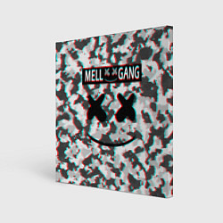 Холст квадратный Mell x Gang, цвет: 3D-принт