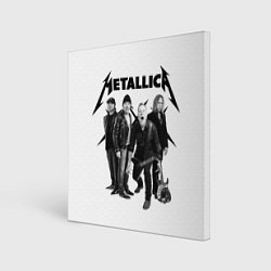 Холст квадратный Metallica, цвет: 3D-принт