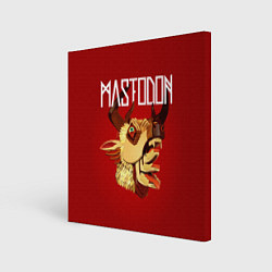 Холст квадратный Mastodon: Leviathan, цвет: 3D-принт