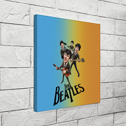 Холст квадратный The Beatles - world legend, цвет: 3D-принт — фото 2