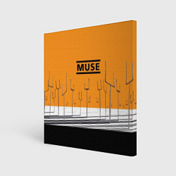 Холст квадратный Muse: Orange Mood, цвет: 3D-принт
