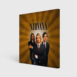 Холст квадратный Nirvana, цвет: 3D-принт