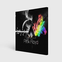 Холст квадратный PINK FLOYD, цвет: 3D-принт