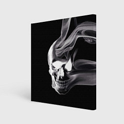 Холст квадратный Wind - smoky skull, цвет: 3D-принт