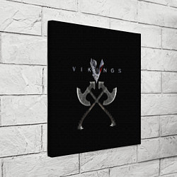 Холст квадратный Vikings, цвет: 3D-принт — фото 2