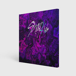 Холст квадратный Stray Kids, цвет: 3D-принт