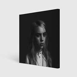 Холст квадратный BILLIE EILISH, цвет: 3D-принт