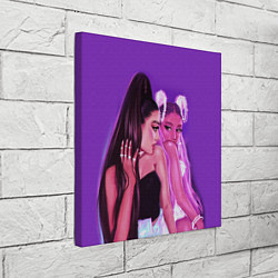 Холст квадратный Ariana Grande Ариана Гранде, цвет: 3D-принт — фото 2