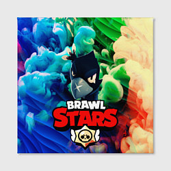 Холст квадратный Brawl Stars - Crow, цвет: 3D-принт — фото 2