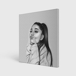 Холст квадратный Ariana Grande Ариана Гранде, цвет: 3D-принт