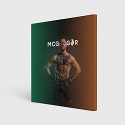 Холст квадратный Conor McGregor, цвет: 3D-принт