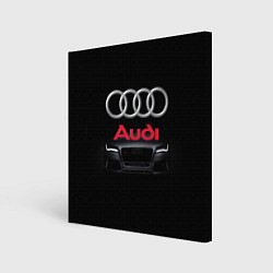 Холст квадратный AUDI, цвет: 3D-принт