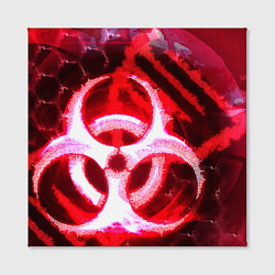 Холст квадратный Plague Inc LB Oko, цвет: 3D-принт — фото 2