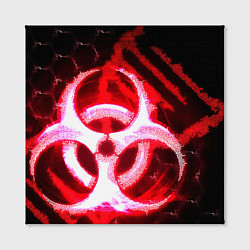 Холст квадратный Plague Inc ShB Oko, цвет: 3D-принт — фото 2