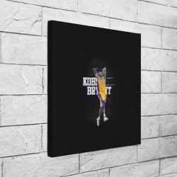 Холст квадратный Kobe Bryant, цвет: 3D-принт — фото 2