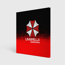 Холст квадратный UMBRELLA CORP, цвет: 3D-принт