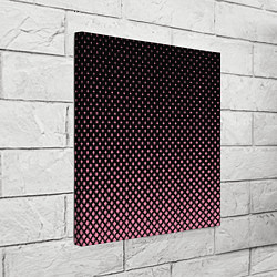 Холст квадратный Ромбы, цвет: 3D-принт — фото 2