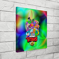 Холст квадратный BRAWL STARS, цвет: 3D-принт — фото 2