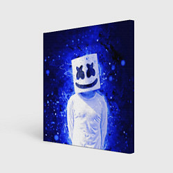 Холст квадратный Marshmello, цвет: 3D-принт