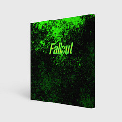 Холст квадратный FALLOUT, цвет: 3D-принт