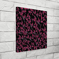 Холст квадратный Ветка сакура, цвет: 3D-принт — фото 2