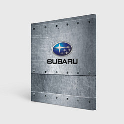 Холст квадратный SUBARU, цвет: 3D-принт