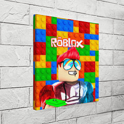Холст квадратный ROBLOX 3, цвет: 3D-принт — фото 2