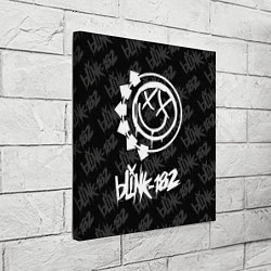 Холст квадратный Blink-182 4, цвет: 3D-принт — фото 2