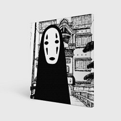 Холст квадратный No-Face Spirited Away Ghibli, цвет: 3D-принт