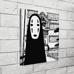 Холст квадратный No-Face Spirited Away Ghibli, цвет: 3D-принт — фото 2