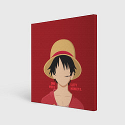 Холст квадратный Luffy, цвет: 3D-принт