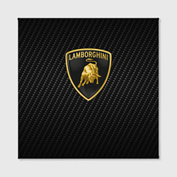 Холст квадратный Lamborghini Z, цвет: 3D-принт — фото 2