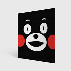 Холст квадратный Kumamon, цвет: 3D-принт