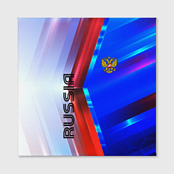 Холст квадратный RUSSIA SPORT, цвет: 3D-принт — фото 2