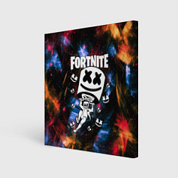 Картина квадратная FORTNITE x MARSHMELLO