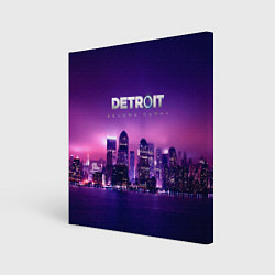 Холст квадратный Detroit Become Human S, цвет: 3D-принт