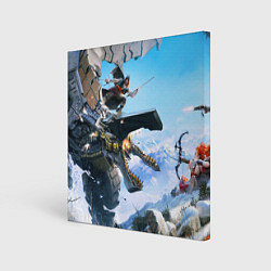 Холст квадратный Horizon Zero Dawn, цвет: 3D-принт