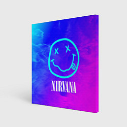 Холст квадратный NIRVANA НИРВАНА, цвет: 3D-принт