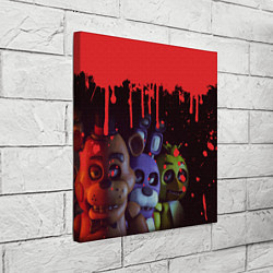 Холст квадратный Five Nights At Freddys, цвет: 3D-принт — фото 2