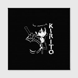 Холст квадратный Kirito, цвет: 3D-принт — фото 2