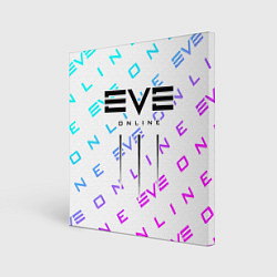 Холст квадратный EVE ONLINE ИВ ОНЛАЙН, цвет: 3D-принт