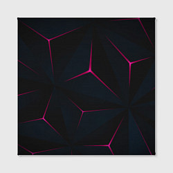 Холст квадратный Тетраэдр, цвет: 3D-принт — фото 2