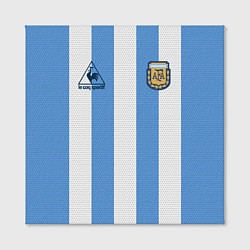 Холст квадратный Джерси Марадоны с автографом, цвет: 3D-принт — фото 2