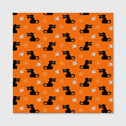 Холст квадратный Кот Boo, цвет: 3D-принт — фото 2
