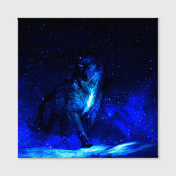 Холст квадратный Dark Wolf, цвет: 3D-принт — фото 2