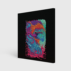Холст квадратный Hyper beast art, цвет: 3D-принт