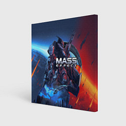 Холст квадратный Mass EFFECT Legendary ed, цвет: 3D-принт