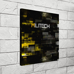 Холст квадратный MILITECH камуфляж Cyberpunk 2077, цвет: 3D-принт — фото 2