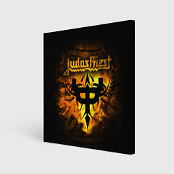 Холст квадратный JUDAS PRIEST, цвет: 3D-принт