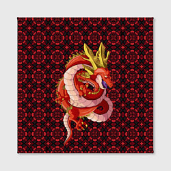 Холст квадратный Шар дракона, цвет: 3D-принт — фото 2